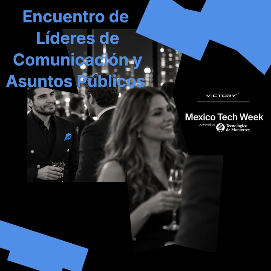 Flyer: Encuentro de Líderes de Comunicación y Asuntos Públicos